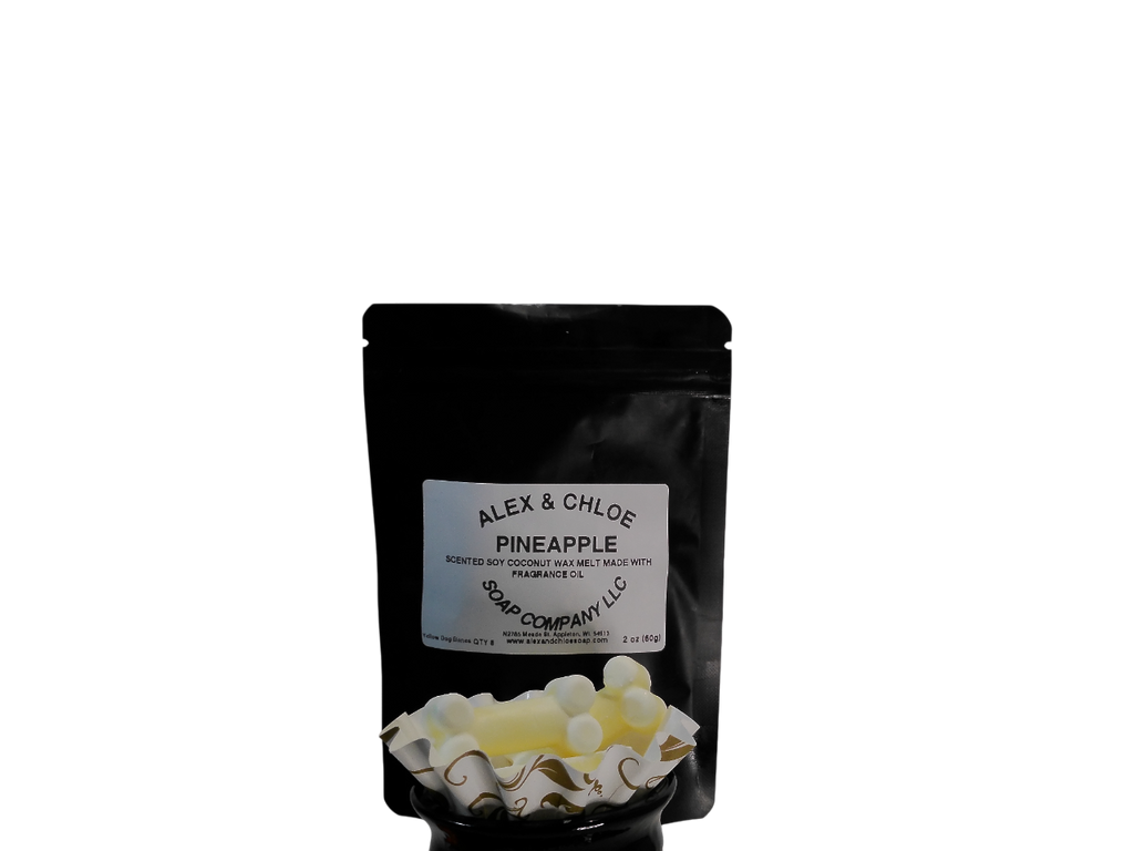 Pineapple Dogbone Wax Melts 2oz Bag