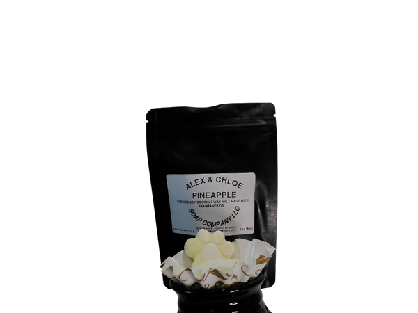 Pineapple Dog Paw Wax Melts 2oz Bag