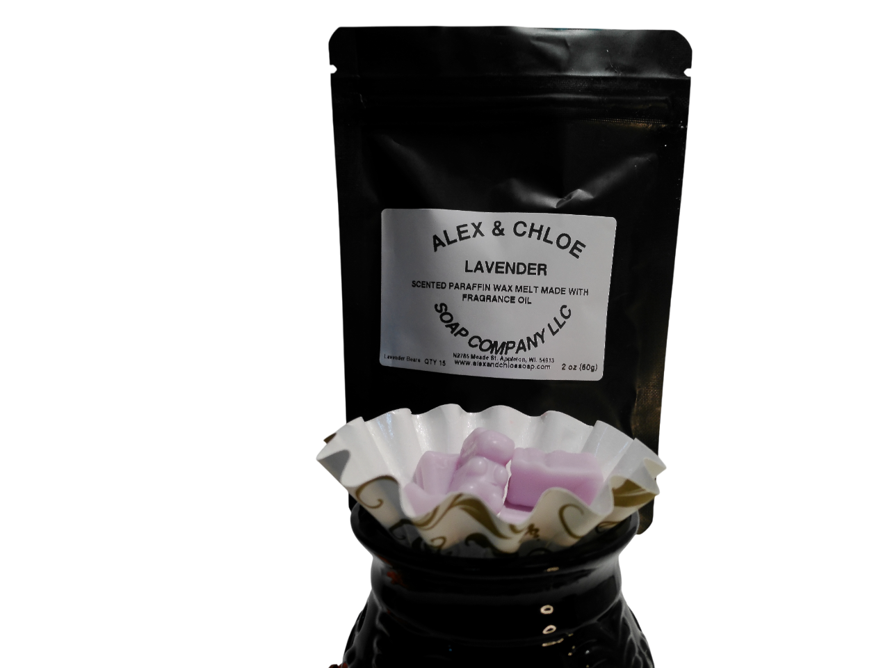 Lavender Bears Wax Melts 2oz Bag