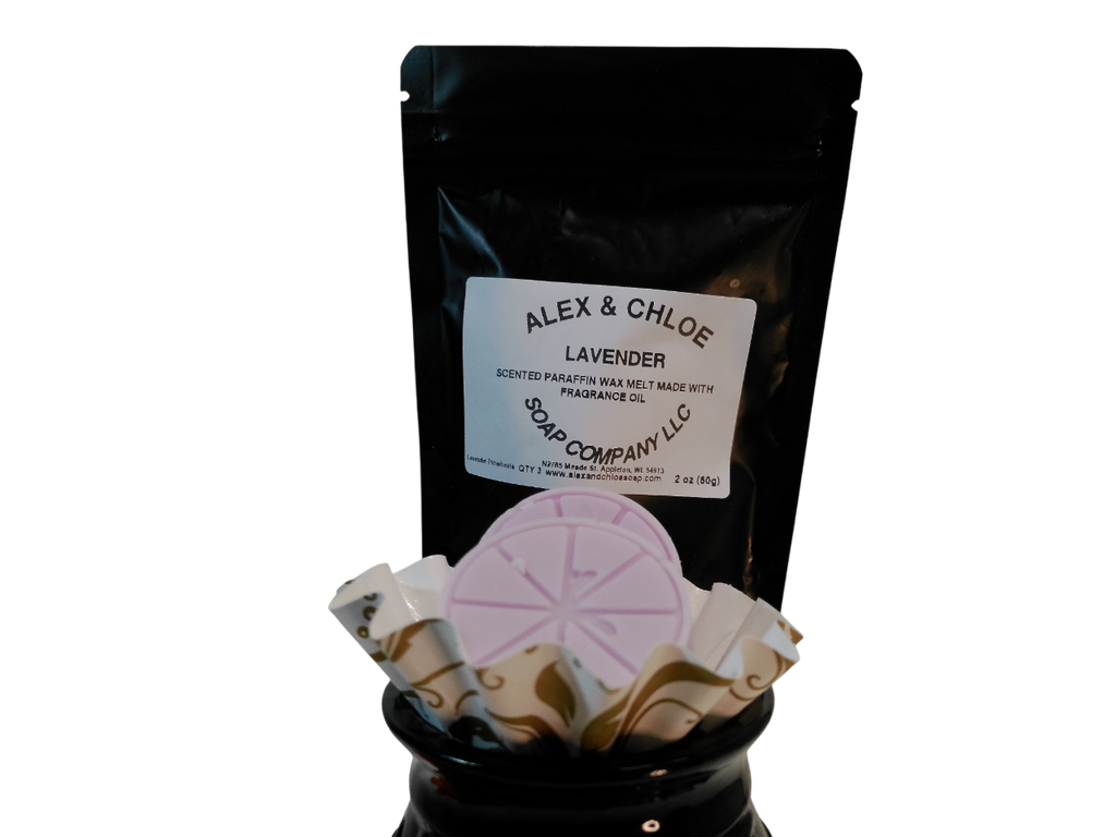 Lavender Pinwheels Wax Melts 2oz Bag