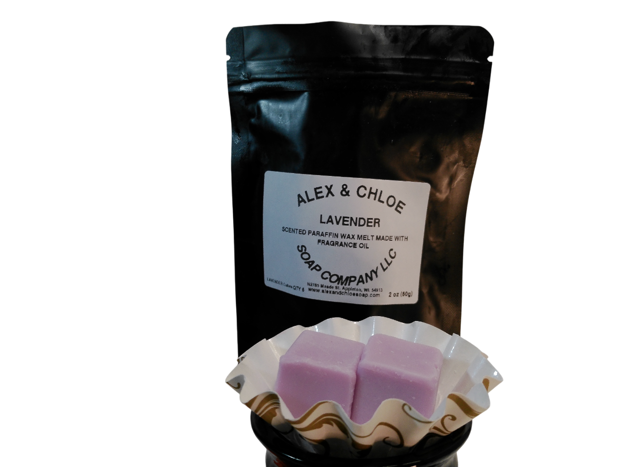 Lavender Cubes Wax Melts 2oz Bag