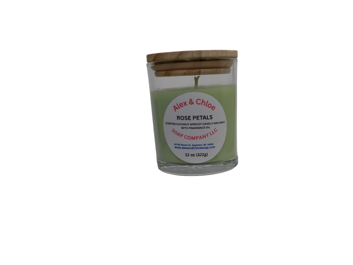 Rose Petals 12 oz Candle