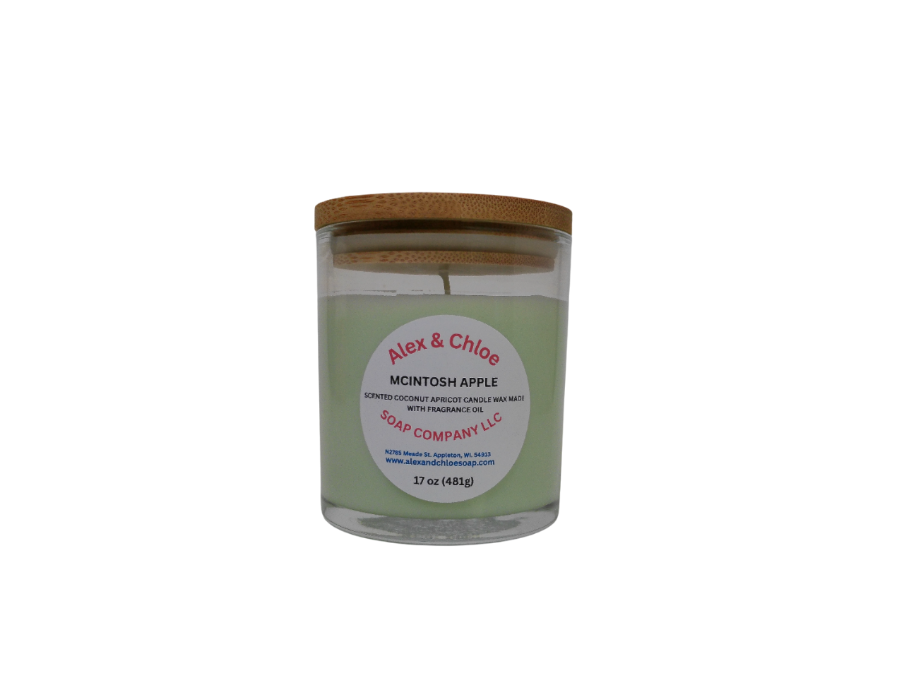 Mcintosh Apple 17 oz Candle