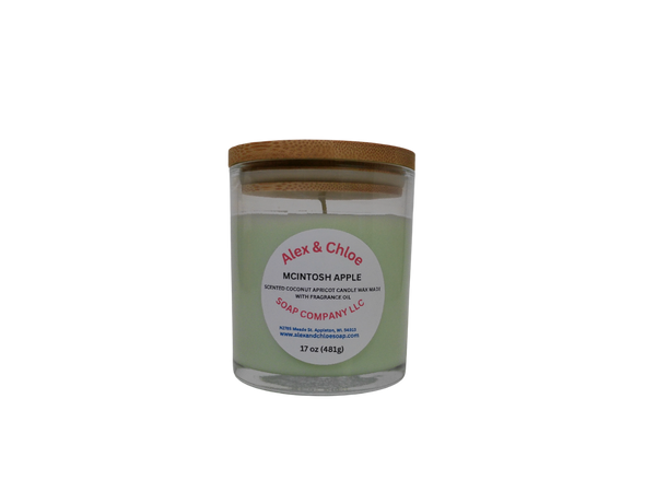 Mcintosh Apple 17 oz Candle