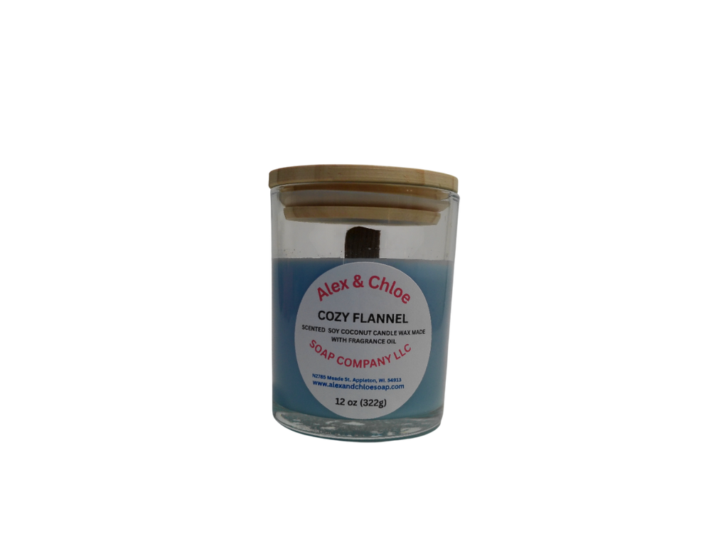 Cozy Flannel 12 oz Candle
