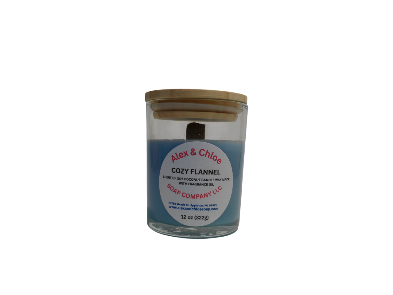 Cozy Flannel 12 oz Candle