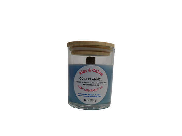Cozy Flannel 12 oz Candle