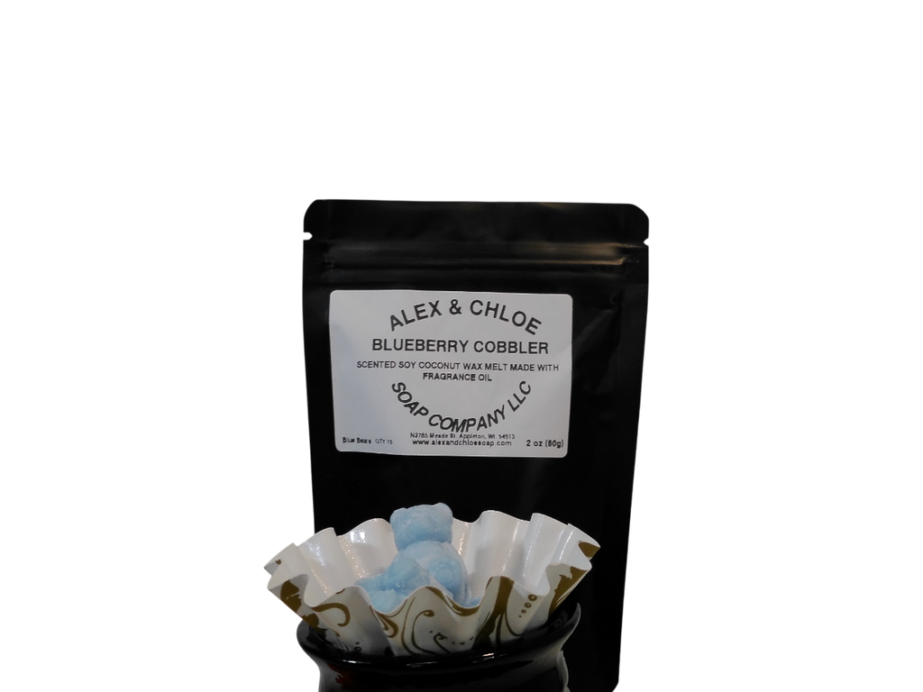 Blueberry Cobbler Bears Wax Melts 2oz Bag