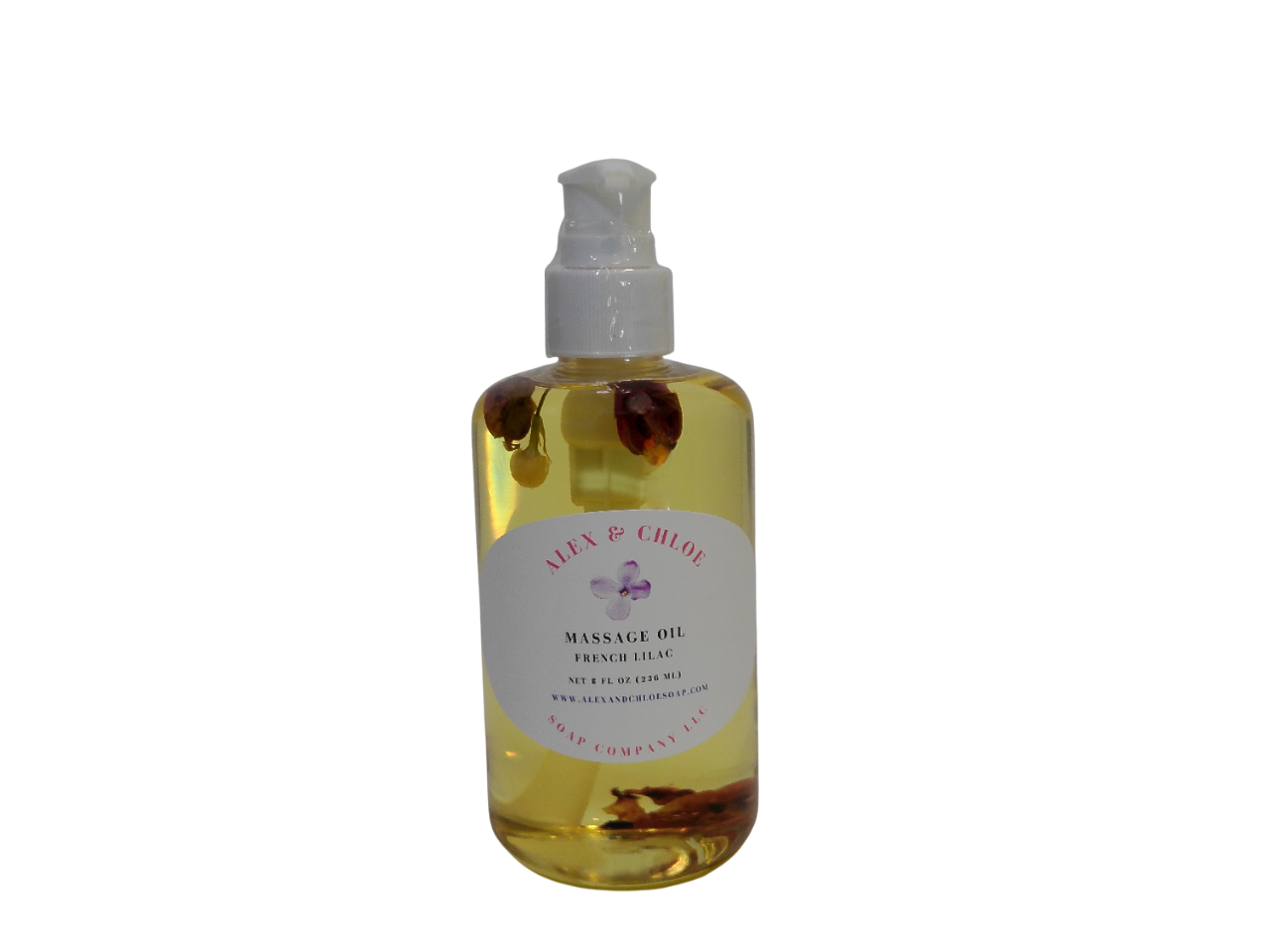 French Lilac Massage Oil 8 oz