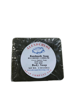 Blueberry cobbler 3” Green Square Soap
